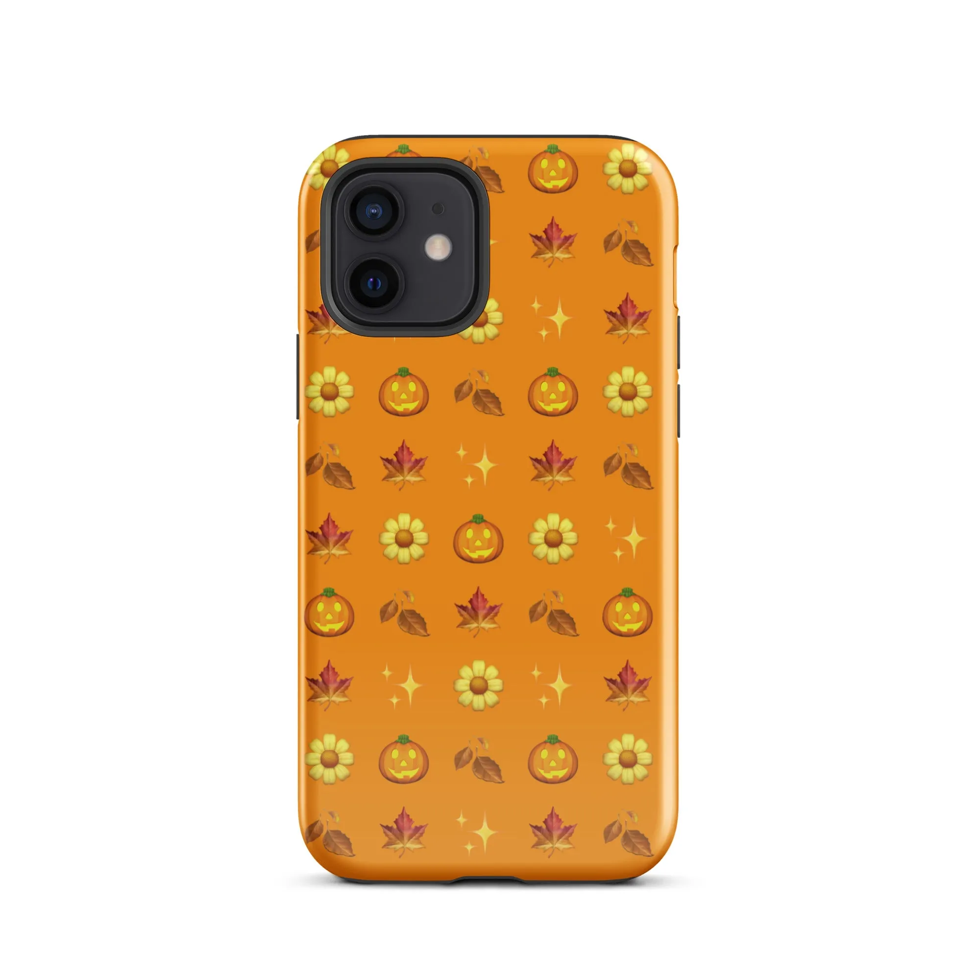 Autumn fall pattern iPhone case